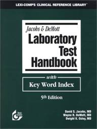 Jacobs & DeMott Laboratory Test Handbook with Key Word Index